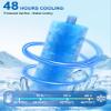 YOUSHARES Insulin Cooler Travel Case - 48H Non-Electric Cooling Bottle with TSA Approved Ice Pack, Diabetic Medication Pen Vials Refrigerator, Medical Carry Case Portable for 15 EpiPens view 4