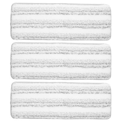 NOLITOY 3pcs Reusable Wet Floor Cleaning Mop Pads Microfiber Replacement Mop Refills for Hardwood Tile Laminate and More Easy to Wash and Cleaning Accessories