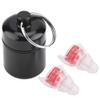 Akozon Noise Reduction Earplugs 27dB Hearing for Concert Drummer Party (Red)