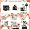 18th Birthday Money Gift Box, Pull-Out Cash Roll Surprise for Boys & Girls, Black & Gold Cash Present Holder for Milestone 18th Party view 3