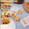1000 Pcs Flat Glassine Bags Waxed Paper Cookies Bags Semi Transparent Cookie Sleeves Treat Bags Small Paper Bags for Handmade Soaps Packaging Bakery Cookies Candies Party Favor (3 x 4 Inches) view 3