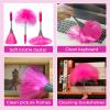 CALBEAU Ceiling Fan Cleaner Duster with 60 inch Extension Pole, Dusters for Cleaning High Ceiling Fan Blades, Dusters Kit with Storage Bag, Cleaning Tools for Families (13pcs) view 4