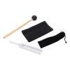 528Hz Tuning Fork - Metal Tuning Fork with Wiping Cloth, Knock Stick and Storage Bag for DNA Repair Healing, Sound Healing, Sound Therapy, Vibration view 1