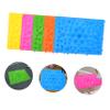 Anneome 5pcs Acupressure Mat Foot Reflexology Board Foot Massage Pad Reflexology Mat Acupoint Massager view 3