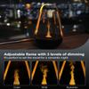 Essential Oil Diffuser, for Women Men Dad Teacher, Oil Diffuser with 3 Level, Cool Mist Diffusers for Home, Safe Flame Aromatherapy Diffuser with Auto Off Function view 3