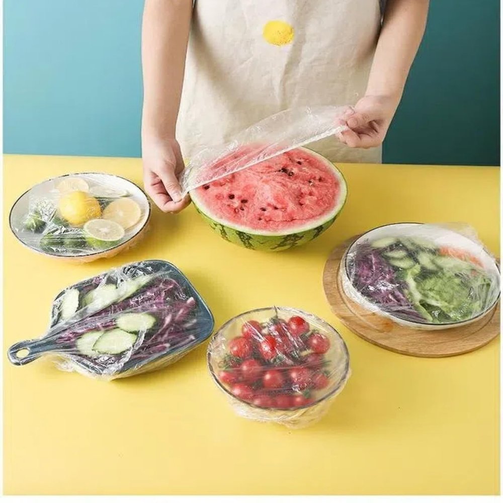 IWURUIYUD Plastic film for food preservation in restaurant utensils, used for sealing and isolating air to keep food fresh