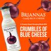 BRIANNAS - Home Style Creamy Blue Cheese Dressing  Fine Salad Dressing made with Premium Ingredients - Gluten Free & Low Sugar Dressing - 12 oz. Bottles - 2 Pack view 2