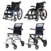 10in Wheelchairs Wheels Replacement PU Low Noise Front Wheels Walker Caster Tire Replacement for Wheelchairs Rollator Trolley view 4