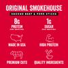 Chefs Cut Real Snack Sticks | High Protein Meat Snack, 8g Protein & 90 Calories, Gluten Free, Keto-Friendly, Premium Smoked Beef & Pork Blend | Original Smokehouse | 1 oz Stick (12-Count Bag) view 3