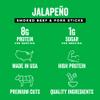 Chefs Cut Real Snack Sticks | High Protein Meat Snack Sticks with 8g Protein, Gluten Free, Keto-Friendly| Premium Smoked Beef & Pork Blend | Jalapeo Heat | 1 oz Stick (12-Count Bag) view 3