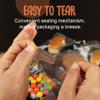 200Pcs Cookie Bags, Self Sealing Cellophane Bags 5x7 Inches, Resealable Treat Bags for Cookies, and Party Favors. view 4