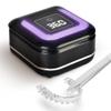 FSA HSA Eligible | 2-in-1 Ultrasonic & U-V Dental Cleaner, 42kHz Deep Cleaning Machine with Digital Timer, 180ml Pod for Retainers, Aligners, Mouth Guards | Viewing Port view 1