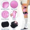 APEXUP Ice Pack for Knee Pain Relief, Large Reusable Wrap After Surgery, Flexible Gel Cold Pack for Injuries, Pain Relief for Back, Shoulder, Elbow, Ankle and Leg (Pink, L, 1PK) view 2