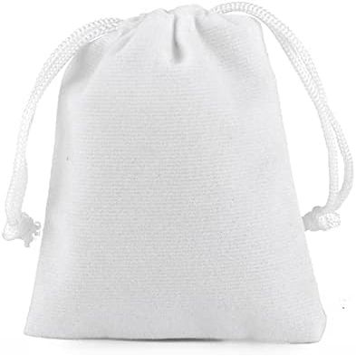 10pcs 7.9*11.8 in Velvet Drawstring Bags Gift Bags White,Jewelry Candy Present Soft Velvet Pouches Party Favors Wrapping Sacks Reusable Storage Bags for Birthday,Wedding,Christmas,DIY Craft