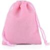 10pcs 3.5*4.7 in Velvet Drawstring Bags Gift Bags Pink&Rose Red,Jewelry Candy Present Soft Velvet Pouches Party Favors Wrapping Sacks Reusable Storage Bags for Birthday,Wedding,Christmas,DIY Craft view 4