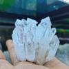 NSIXSURIM 300-900g White Quartz Crystal Cluster for Lucky Stone Crystals and Stones(800-900g) view 2