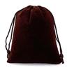 10pcs 3.9*5.9 in Velvet Drawstring Bags Gift Bags Coffee,Jewelry Candy Present Soft Velvet Pouches Party Favors Wrapping Sacks Reusable Storage Bags for Birthday,Wedding,Christmas,DIY Craft view 1