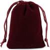 10pcs 3.9*5.9 in Velvet Drawstring Bags Gift Bags Burgundy,Jewelry Candy Present Soft Velvet Pouches Party Favors Wrapping Sacks Reusable Storage Bags for Birthday,Wedding,Christmas,DIY Craft view 1
