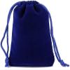 10pcs 3.9*5.9 in Velvet Drawstring Bags Gift Bags Navy Blue,Jewelry Candy Present Soft Velvet Pouches Party Favors Wrapping Sacks Reusable Storage Bags for Birthday,Wedding,Christmas,DIY Craft view 1