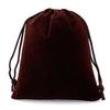 10pcs 2.8*3.5 in Velvet Drawstring Bags Gift Bags Coffee,Jewelry Candy Present Soft Velvet Pouches Party Favors Wrapping Sacks Reusable Storage Bags for Birthday,Wedding,Christmas,DIY Craft view 1
