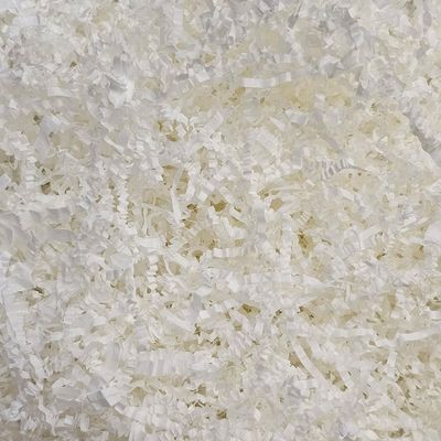 GoooodGift - 3 oz - White - Crinkle Cut Paper Shred Filler for Gift Wrapping, Gift Box Stuffing Birthdays, Basket Filling Mother's Day Christmas