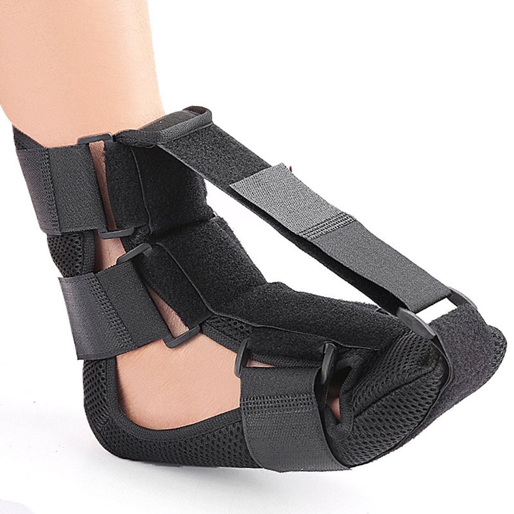VEAREAR Plantar Fascitis Night Splint, Adjustable Plantar Fasciitis Relief Socks for Women & Men, Plantar Fasciitis Boot, Foot Drop Brace for Sleeping, Achilles Tendonitis Relief
