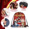 Sweetude 36 Pcs Movie Night Party Drawstring Bags Theater Theme Candy Treat Goodie Bags for Birthday Supplies Decorations 11.8 x 9.8 Inch view 4