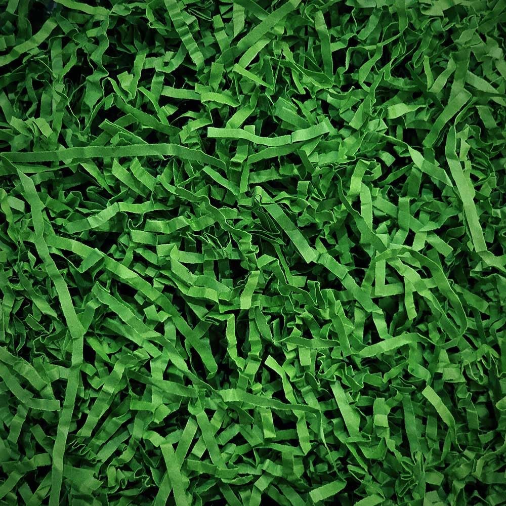 GoooodGift - 3 oz - Green - Crinkle Cut Paper Shred Filler for Gift Wrapping, Gift Box Stuffing Birthdays, Basket Filling Mother's Day Christmas