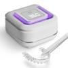 FSA HSA Eligible | 2-in-1 Ultrasonic & U-V Dental Cleaner, 42kHz Deep Cleaning Machine with Digital Timer, 180ml Pod for Retainers, Aligners, Mouth Guards | Viewing Port view 1