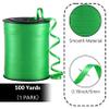 sxvblly Green Curling Ribbon,3/16" Wide  500 Yards Curling Ribbon for Gift Wrapping,Balloon String,Birthday Party,Ribbons for Crafts,Wedding Decoration,Florist Flower,Art Craft view 2