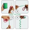 sxvblly Green Curling Ribbon,3/16" Wide  500 Yards Curling Ribbon for Gift Wrapping,Balloon String,Birthday Party,Ribbons for Crafts,Wedding Decoration,Florist Flower,Art Craft view 3
