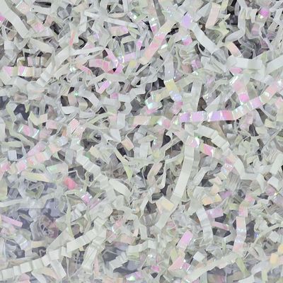 GoooodGift - 3 oz - Diamond White - Crinkle Cut Paper Shred Filler for Gift Wrapping, Gift Box Stuffing Birthdays, Basket Filling Mother's Day Christmas