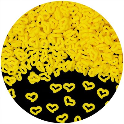 Qsprinkles Quality Sprinkles Angel Heart - Soy Free Nut Free Kosher Confetti Sprinkles Decoration (yellow)