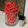 GoooodGift - 3 oz - Red - Crinkle Cut Paper Shred Filler for Gift Wrapping, Gift Box Stuffing Birthdays, Basket Filling Mother's Day Christmas view 2