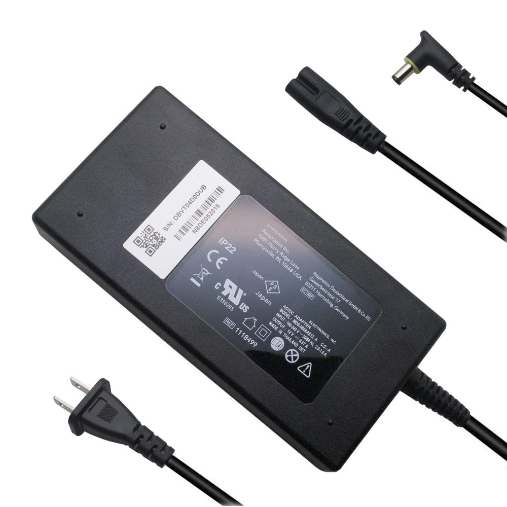 80W 12V 6.67A AC Adapter Charger for Dream Station 2 Auto CPAP Advanced Power Supply Ref 1144267 MEA080A12C 1118499 1005894 Auto BiPAP Power Cord