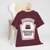 DT POD Ketchup Mustard Mayonnaise Relish Ranch Costume Shirt, Group Condiments Shirts, Halloween 2024 Costume Matching Group T-Shirt (Group Condiments Custom Name), Medium view 4