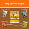 Dr. Gluten Chakna Singh Desi Magic Masala Puffs Gluten Free Multigrain Snack | Roasted Not Fried | Indian Masala Flavor | No Palm Oil, No Maltodextrin | Healthy Crunchy Snack view 2