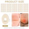 75pcs Corn Cushions, Corn Pads for Toes Latex Sponge Foot Callus Pads Self-Adhesive Foot Care Cushions Protectors for Men Women Feet Toes (Small Oval) view 2