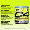 Cellucor C4 Ripped Sport Pre Workout Powder - NSF Certified for Sport - 200mg Caffeine + Cayenne Extract + Carnitine Tartrate + Beta-Alanine - Artic Snow Cone, 20 Servings view 2