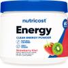 Nutricost Energy Complex (Strawberry Kiwi) (60 Servings) - Clean Energy Powder, 300g Dietary Supplement view 1