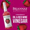 BRIANNAS - Home Style Blush Wine Vinaigrette Dressing  Fine Salad Dressing made with Premium Ingredients - Gluten Free, Kosher, & Vegan - 32 oz. Bottle view 3