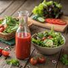 BRIANNAS - Home Style Blush Wine Vinaigrette Dressing  Fine Salad Dressing made with Premium Ingredients - Gluten Free, Kosher, & Vegan - 32 oz. Bottle view 4