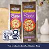 DeLallo Gluten Free Flour Pizza Kit, 17 Oz Bag, (2 Pack), All Purpose Pizza Dough Mix for Baking Crust, Bread and Calzones, Vegan, Dairy Free view 4
