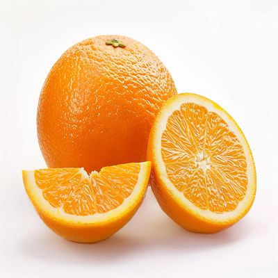 Fresh delicious Navel Oranges by RawJoy Farms.