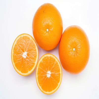Fresh delicious Valencia Oranges by RawJoy Farms., 2 Pound