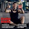 MYOTEC Creatine Monohydrate Gummies for Men & Women-5g of Creatine Monohydrate per Serving- Increase Strength and Build Muscle,Sugar Free, 120 Count view 4