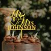 LULLBABYMALL Custom Mr and Mrs Cake Topper - Personalized Cake Topper, Wedding Cake Toppers, Cake Topper, Cake Topper Wedding, Wedding Decor, Cake Toppers for Wedding, Wedding Toppers for Cake view 3