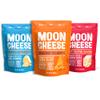 Moon Cheese Variety Pack, Cheddar, Gouda & Pepper Jack, Crunchy, Protein-Rich Cheese Snack, Gluten Free, Keto Friendly, 100% Real Cheese, 2 Ounce (Pack of 3) view 1