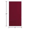 Trendware Burgundy Red Guest Towels, 48 Count view 2