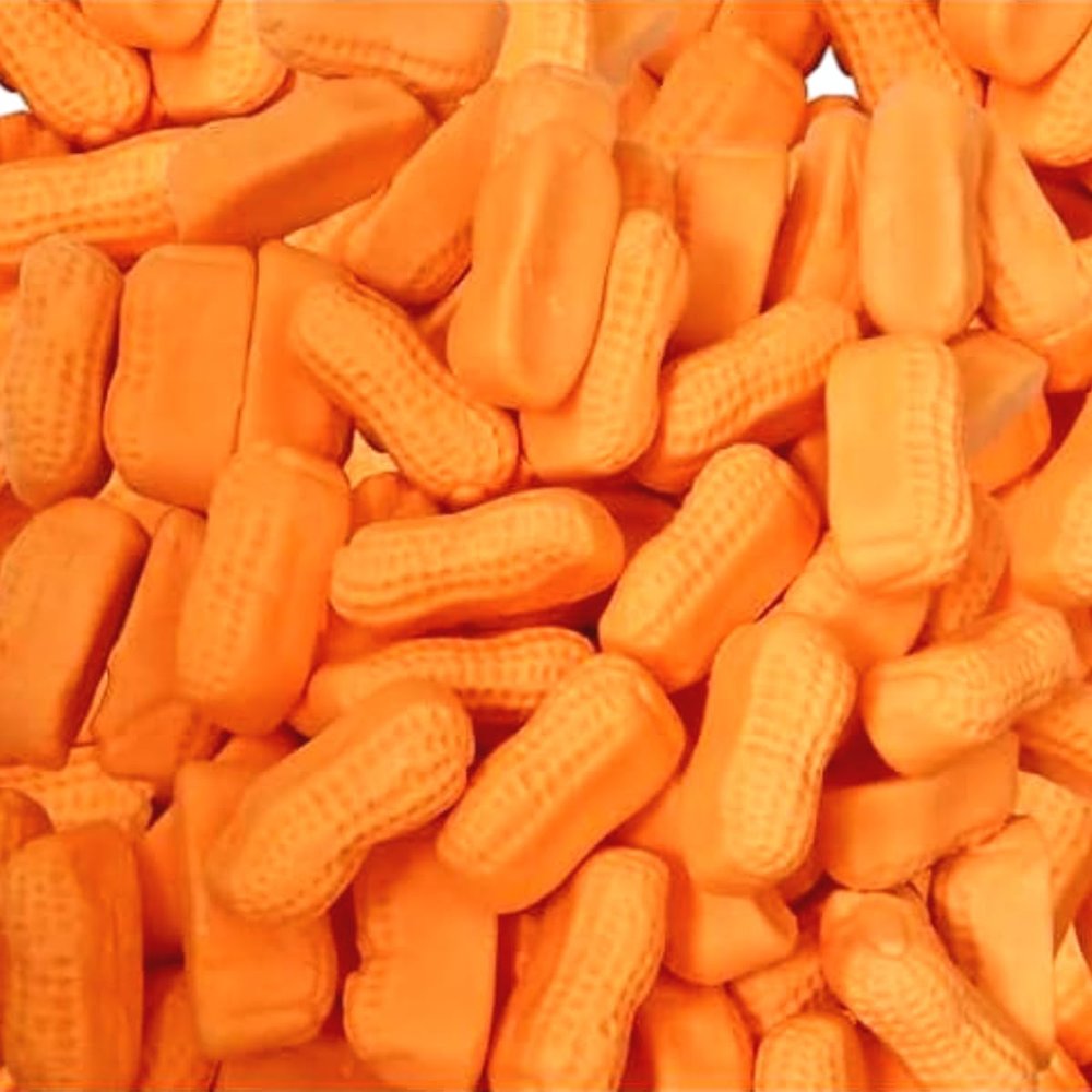 Classic Marshmallow Circus Peanuts  Nostalgic, Soft, and Sweet Treats  Perfect for Snacking, Baking, and Sharing  2 Pounds Bulk Bag of Circus Peanuts Candy  Approx. 116 Pieces